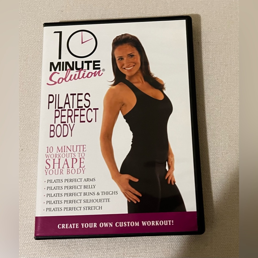 10 Minute Solution: Pilates Perfect Body - DVD By Suzanne Bowen - LIKE NEW